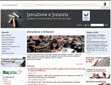 Tablet Screenshot of istruzioneinfanzia.ra.it